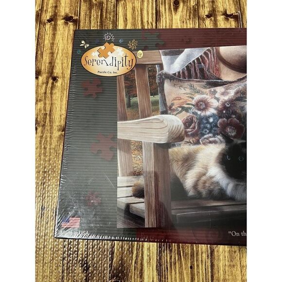 Kevin Daniel Art - 550 Piece Cat Puzzle - On the Lookout - Picture 2 of 5